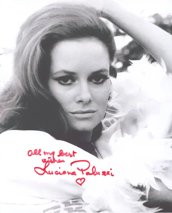 Luciana Paluzzi autograph