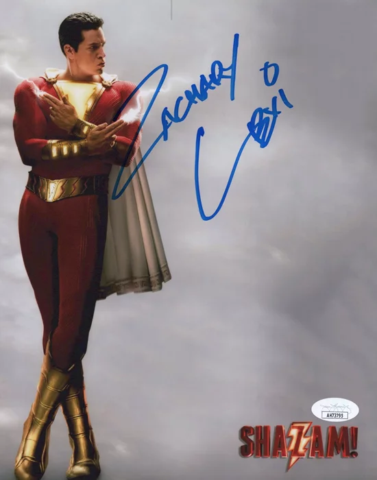 Zachary Levi autograph