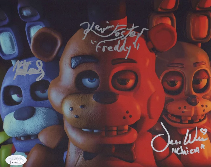 Five Nights At Freddy's autograph