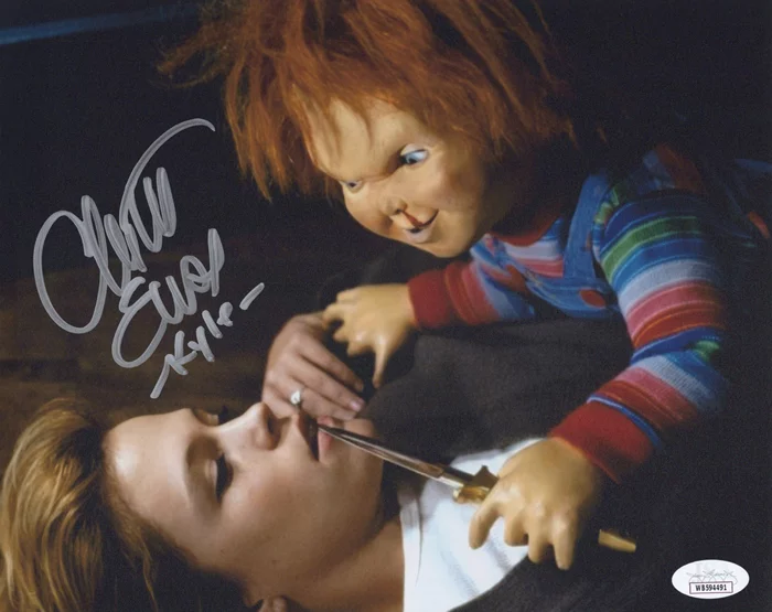 Christine Elise autograph