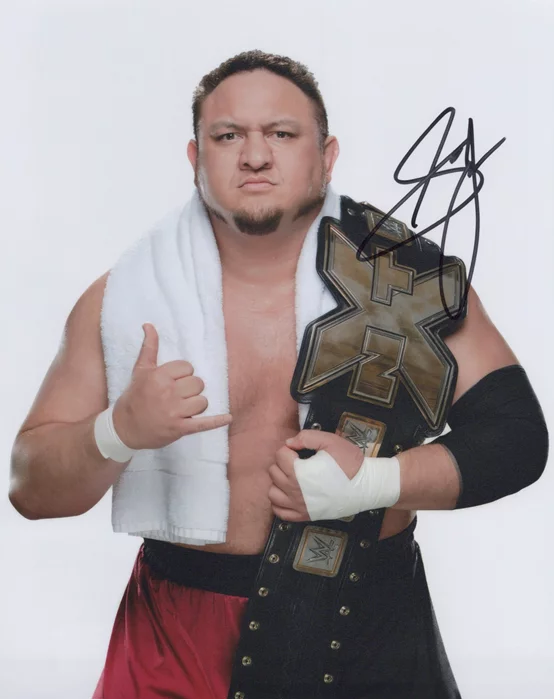 Samoa Joe autograph