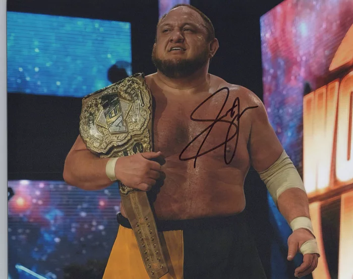 Samoa Joe autograph