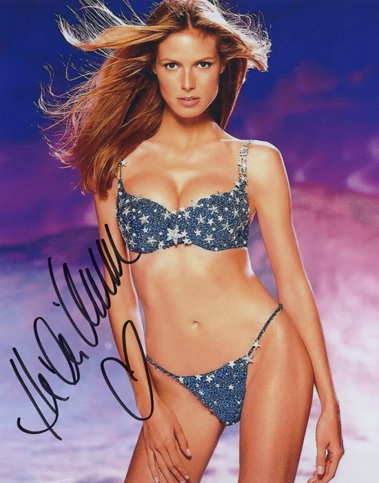 Heidi Klum autograph