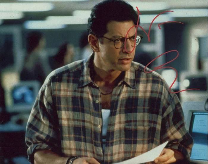 Jeff Goldblum autograph