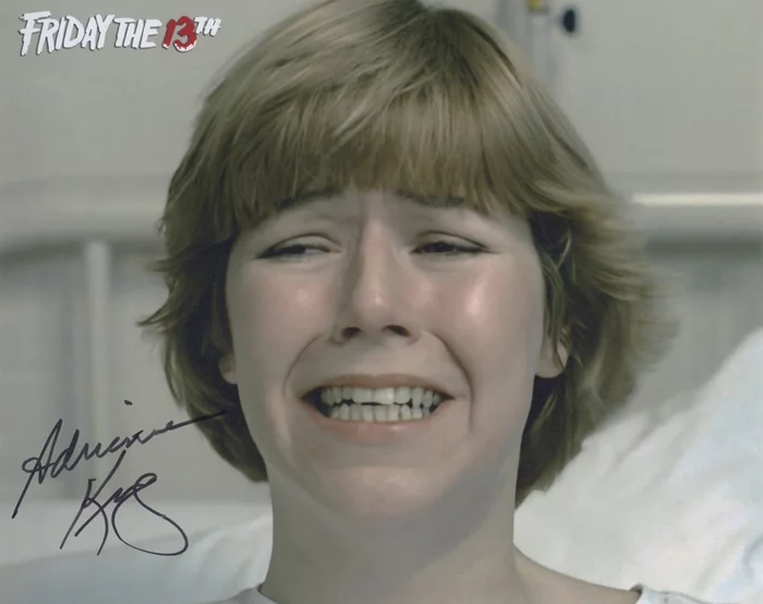 Adrienne King autograph