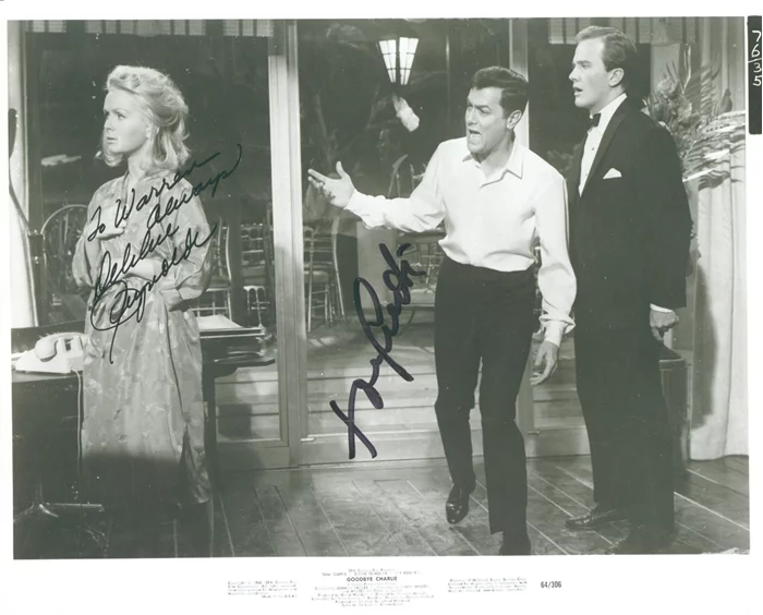 Tony Curtis autograph