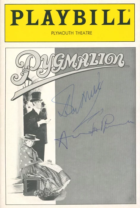 Pygmalion autograph