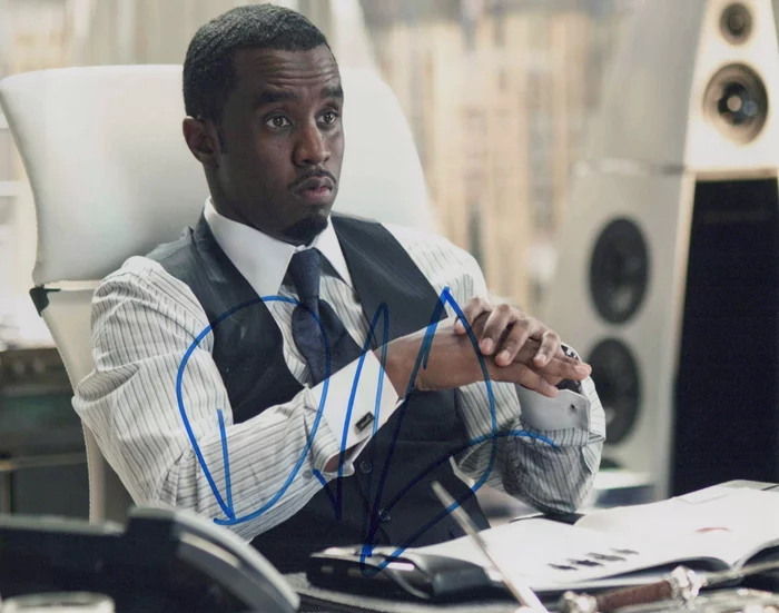 P. Diddy autograph