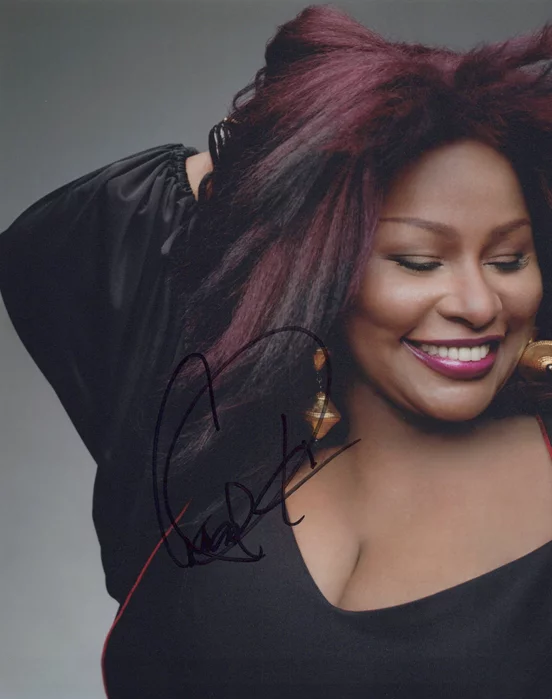 Chaka Khan autograph