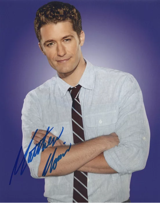 Matthew Morrison autograph