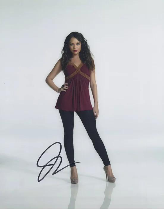 Janel Parrish autograph