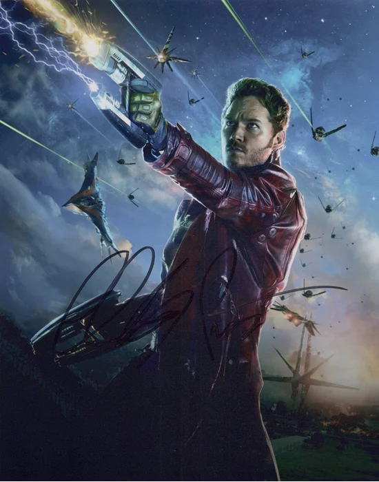 Chris Pratt autograph