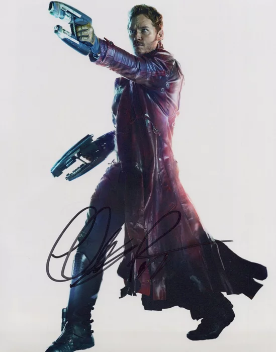 Chris Pratt autograph