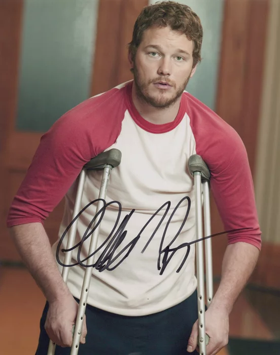 Chris Pratt autograph