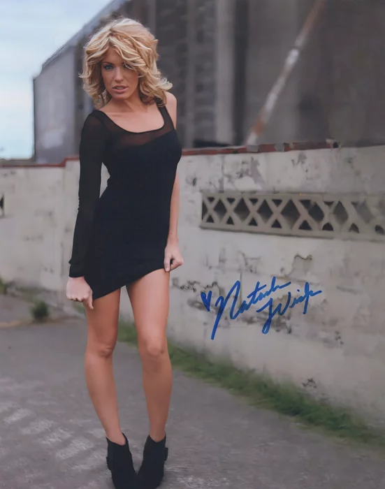 Natasha Wicks autograph