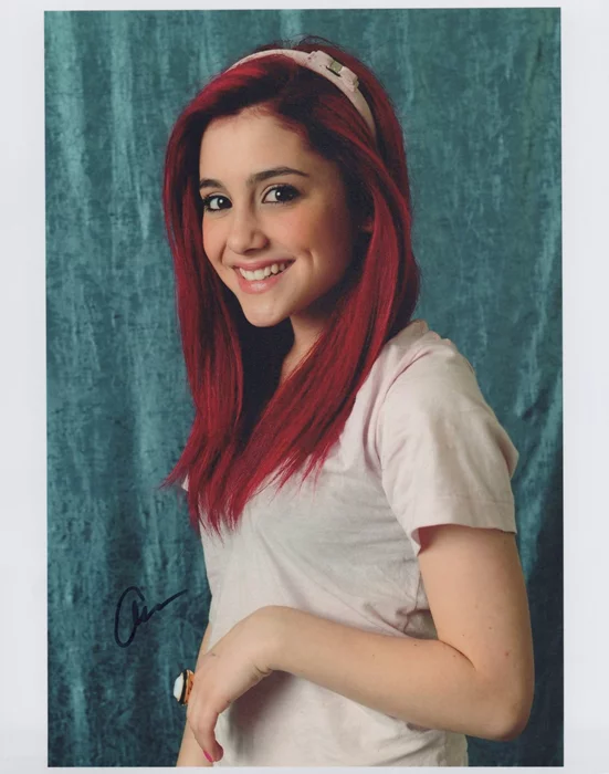 Ariana Grande autograph