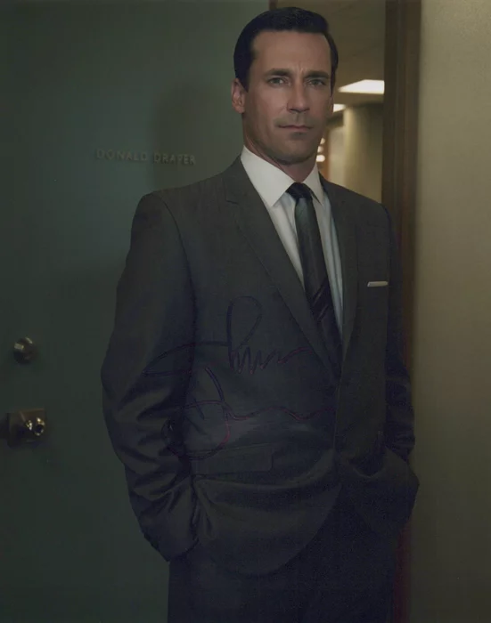 Jon Hamm autograph