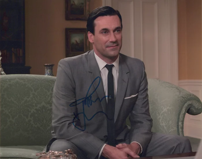 Jon Hamm autograph