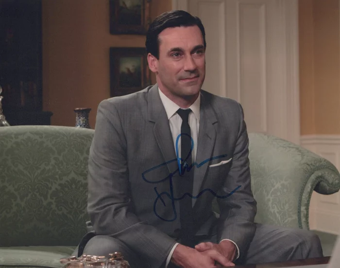 Jon Hamm autograph