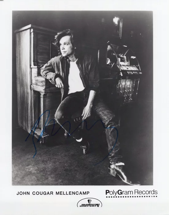 John Cougar Mellencamp autograph