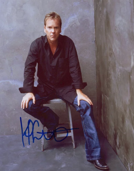 Kiefer Sutherland autograph