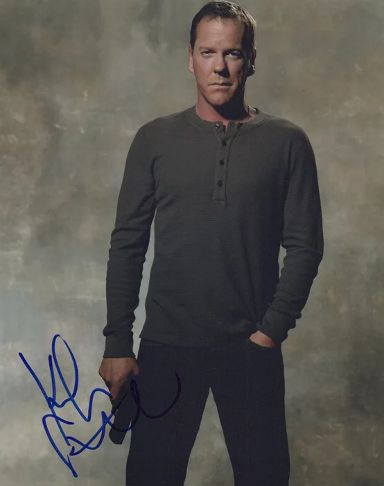 Kiefer Sutherland autograph