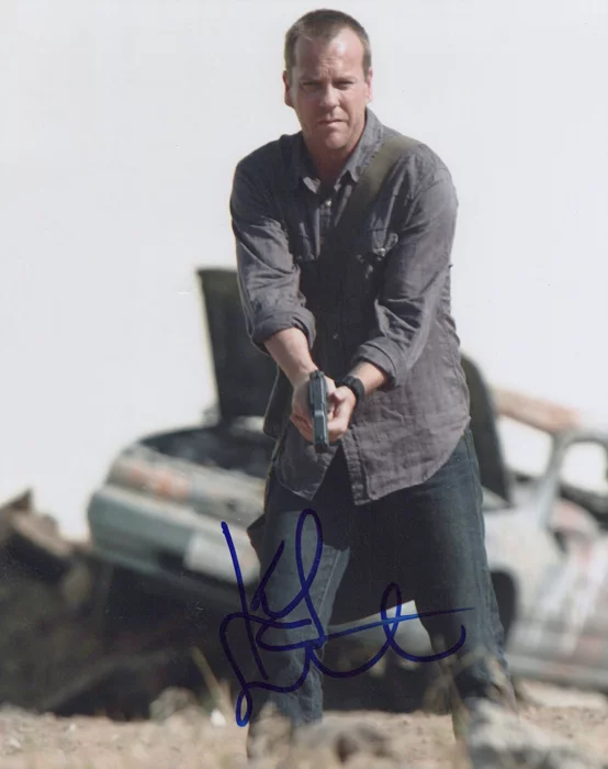 Kiefer Sutherland autograph