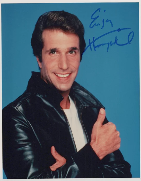 Henry Winkler autograph
