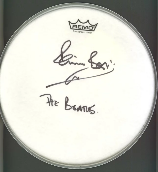 Pete Best autograph