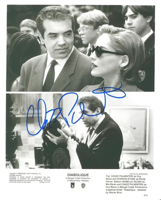 Chazz Palminteri autograph