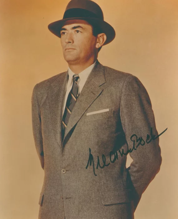 Gregory Peck autograph