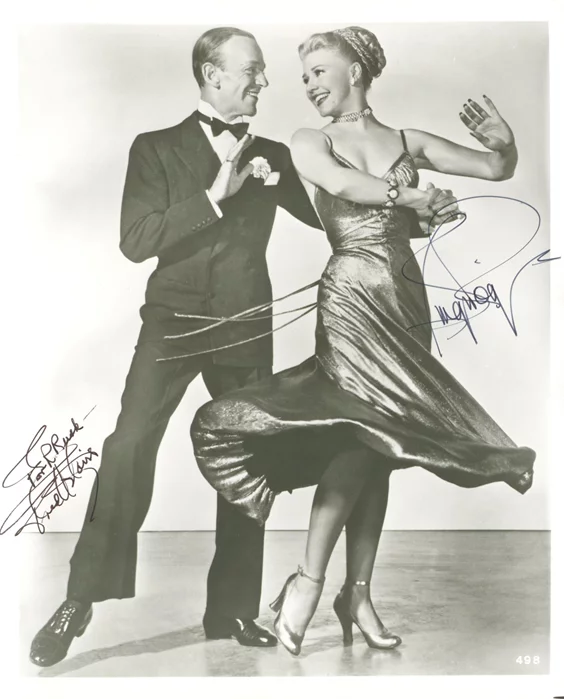 Astaire & Rogers autograph