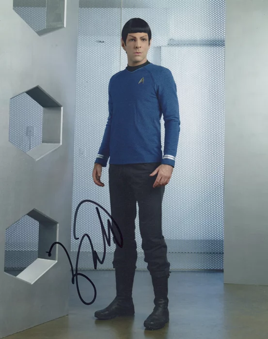 Zachary Quinto autograph