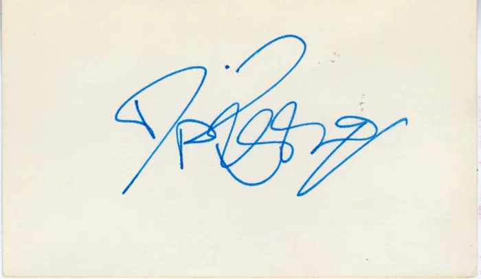 David Essex autograph