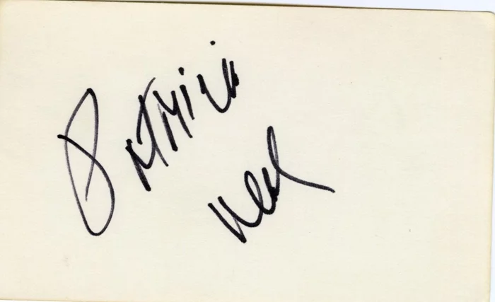 Patricia Neal autograph