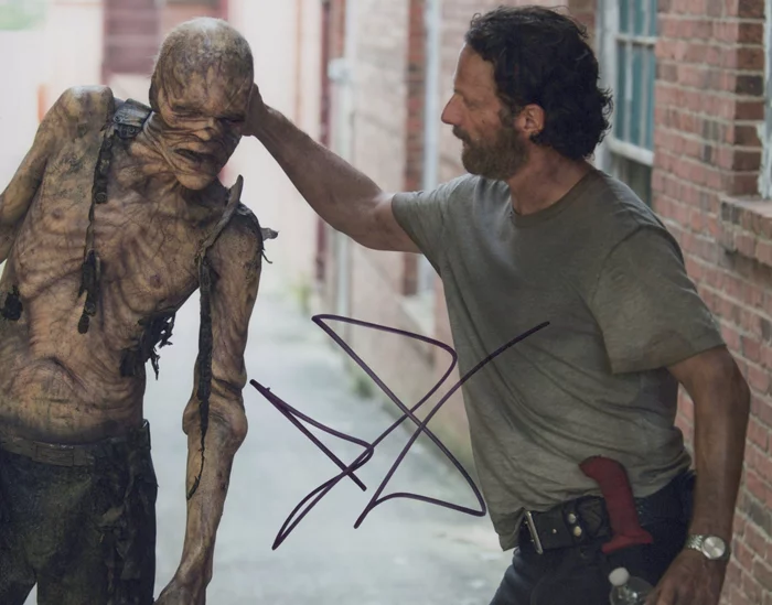 Andrew Lincoln autograph