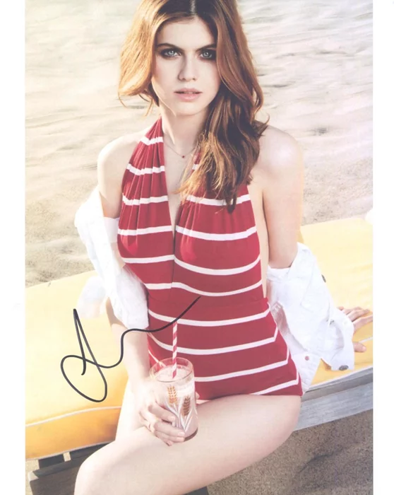 Alexandra Daddario autograph