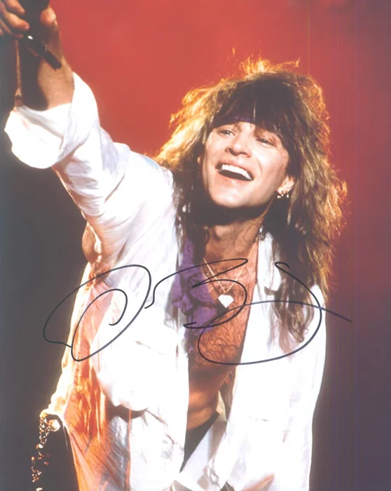 Jon Bon Jovi autograph