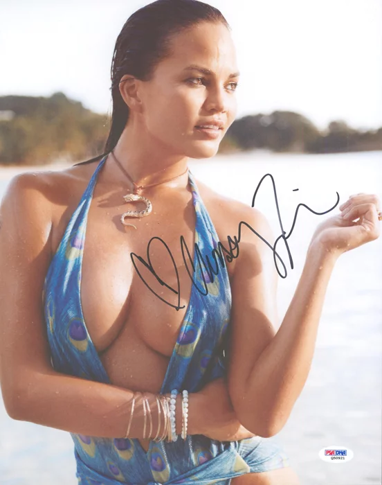 Chrissy Teigen autograph