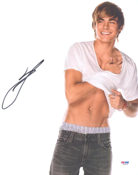 Zac Efron autograph