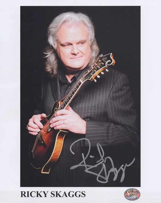 Ricky Skaggs autograph