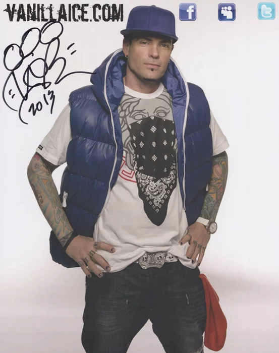 Vanilla Ice autograph