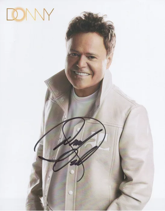Donny Osmond autograph