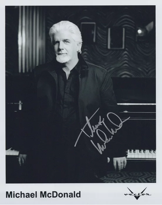 Michael McDonald autograph