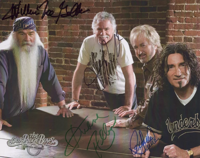 The Oak Ridge Boys autograph