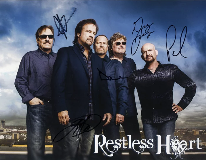 Restless Heart autograph