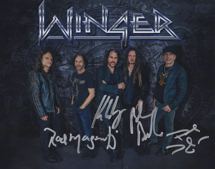 Winger autograph