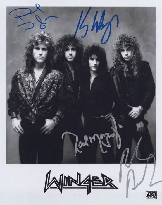 Winger autograph