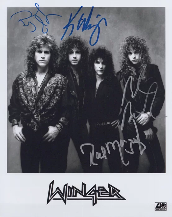 Winger autograph