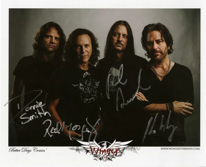 Winger autograph